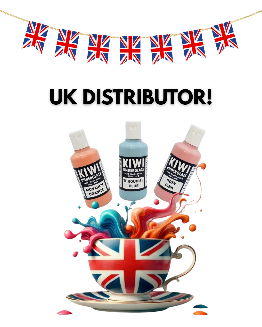 Antipodes Glazes - 1st UK Distrobutor of KIWI Glazes